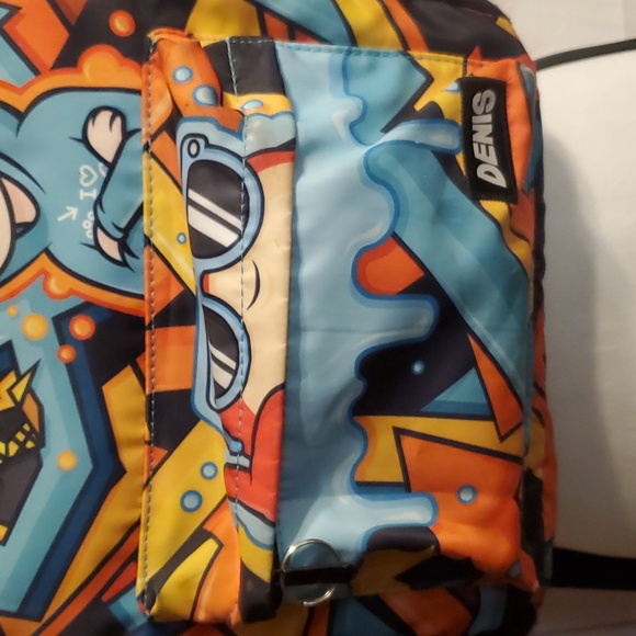 Colorful Graphic Backpack - Picture 5 of 14